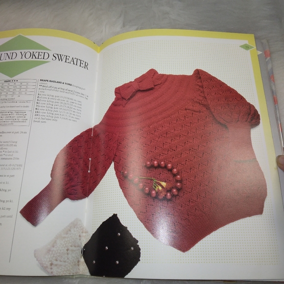BOOK Designer Knits Creative Patterns for Practical Knitter Ruth Maria S… - Picture 7 of 15